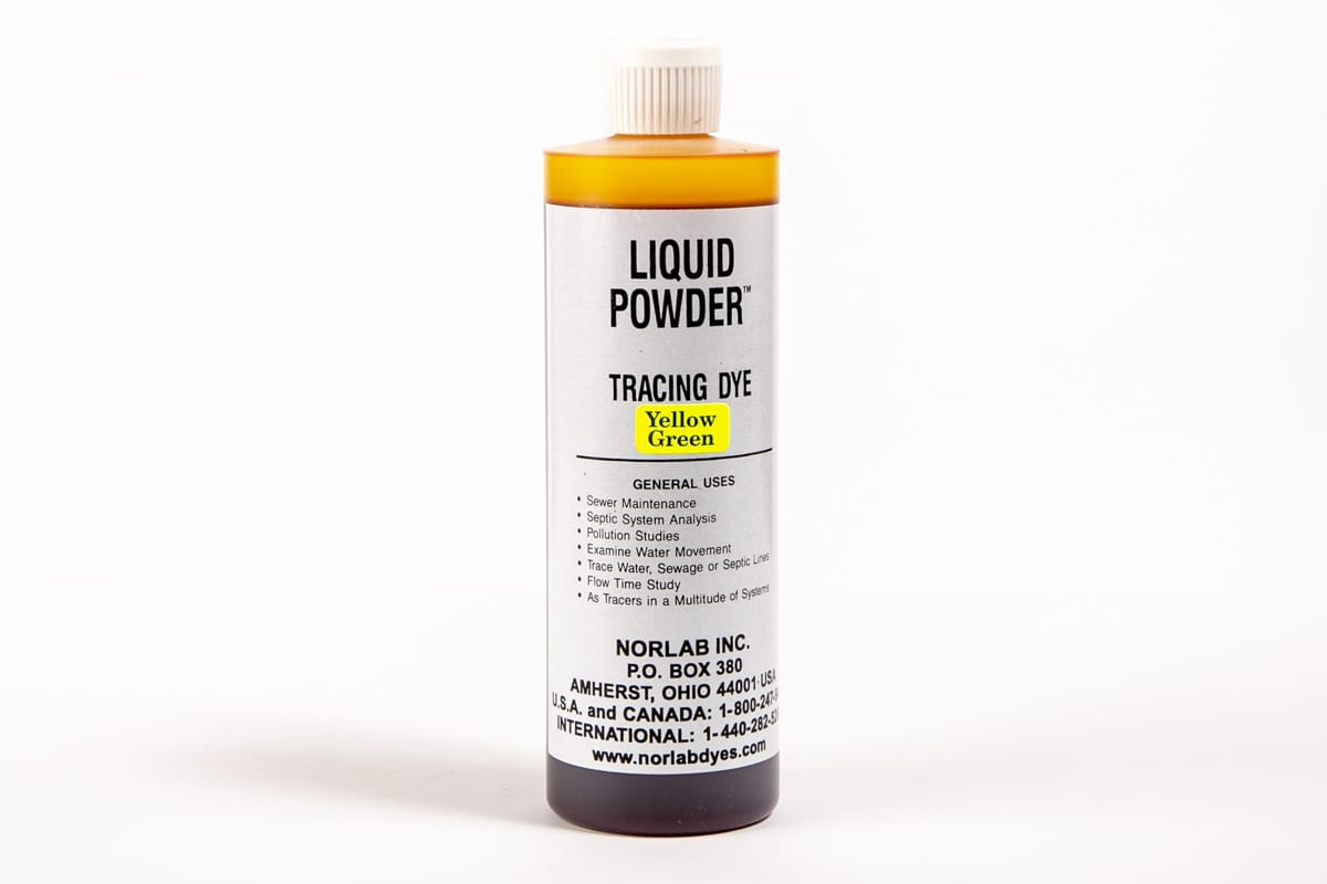 Norlab Tracing Dyes Yellowgreen Liquid Powder Tracing Dye