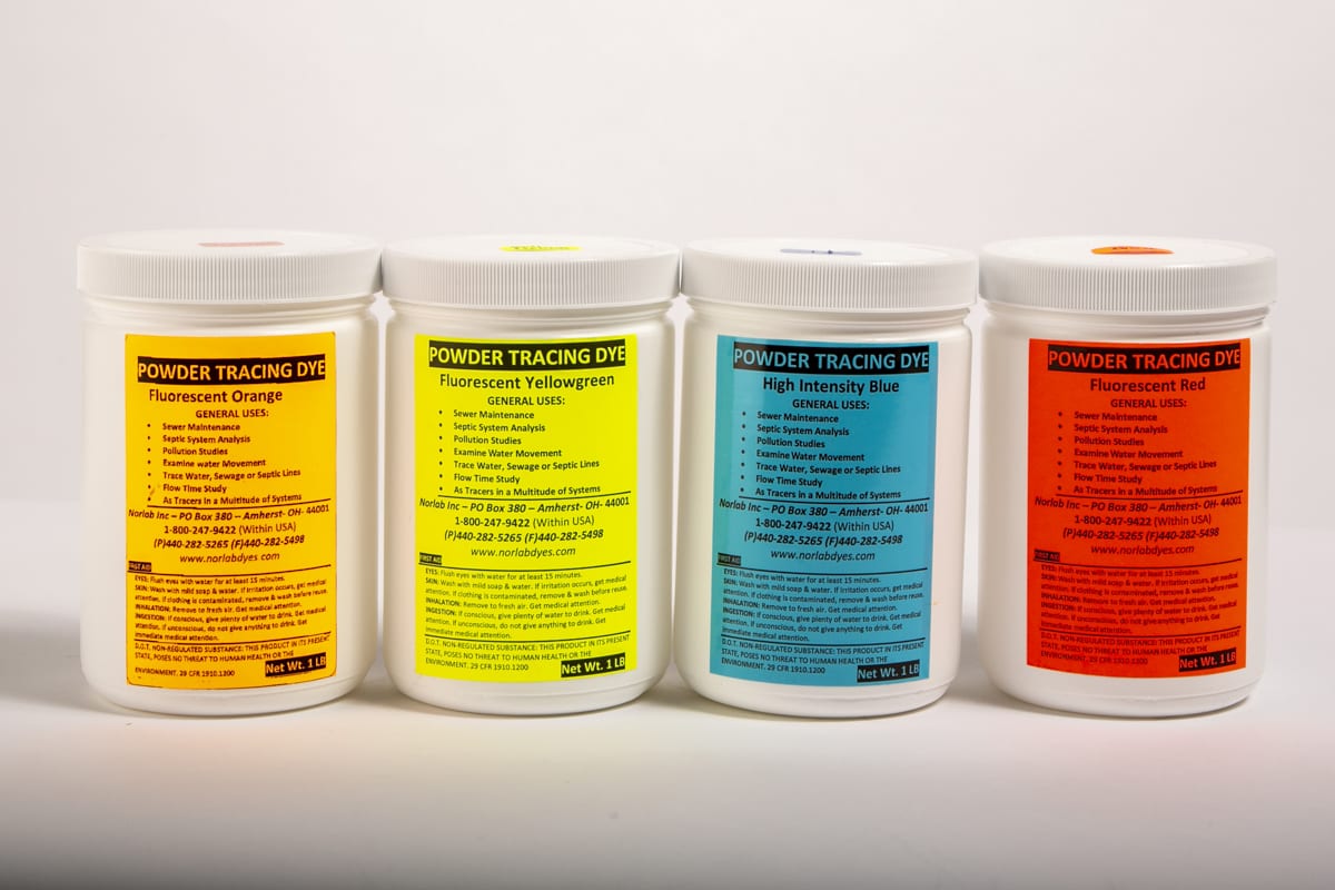 Norlab Tracing Dyes Powder Tracing Dye